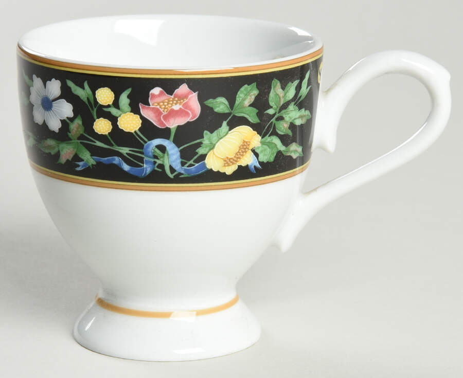 Bella Donna Footed Demitasse Cup by Pfaltzgraff-1