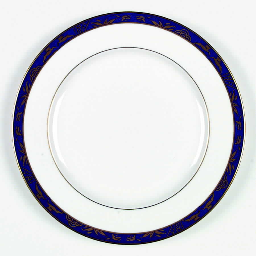Blue Esplanade Dinner Plate by Pfaltzgraff-1