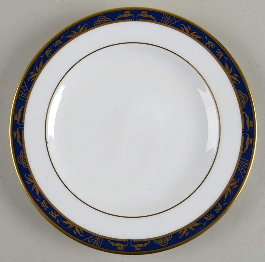 Blue Esplanade Bread & Butter Plate by Pfaltzgraff-1