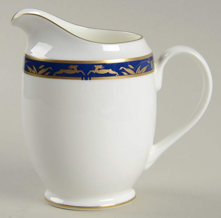 Blue Esplanade Creamer by Pfaltzgraff-1