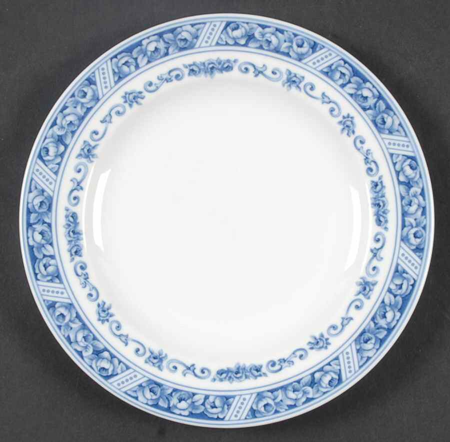 Blue Organdy Bread & Butter Plate by Pfaltzgraff-1