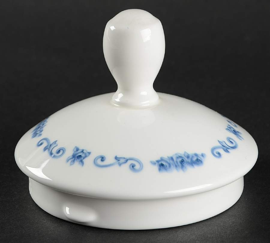 Blue Organdy Lid for Coffee Pot by Pfaltzgraff-1