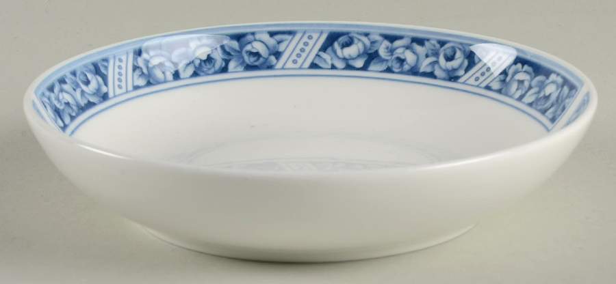 Blue Organdy Fruit/Dessert (Sauce) Bowl by Pfaltzgraff-1
