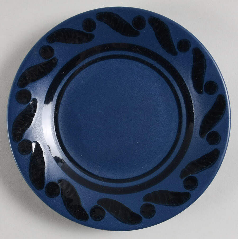 Blue Pinwheels Salad Plate by Pfaltzgraff-1