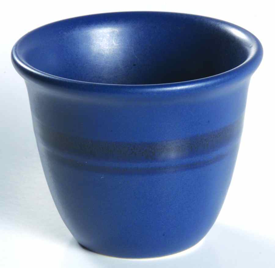 Blue Pinwheels Custard Cup by Pfaltzgraff-1