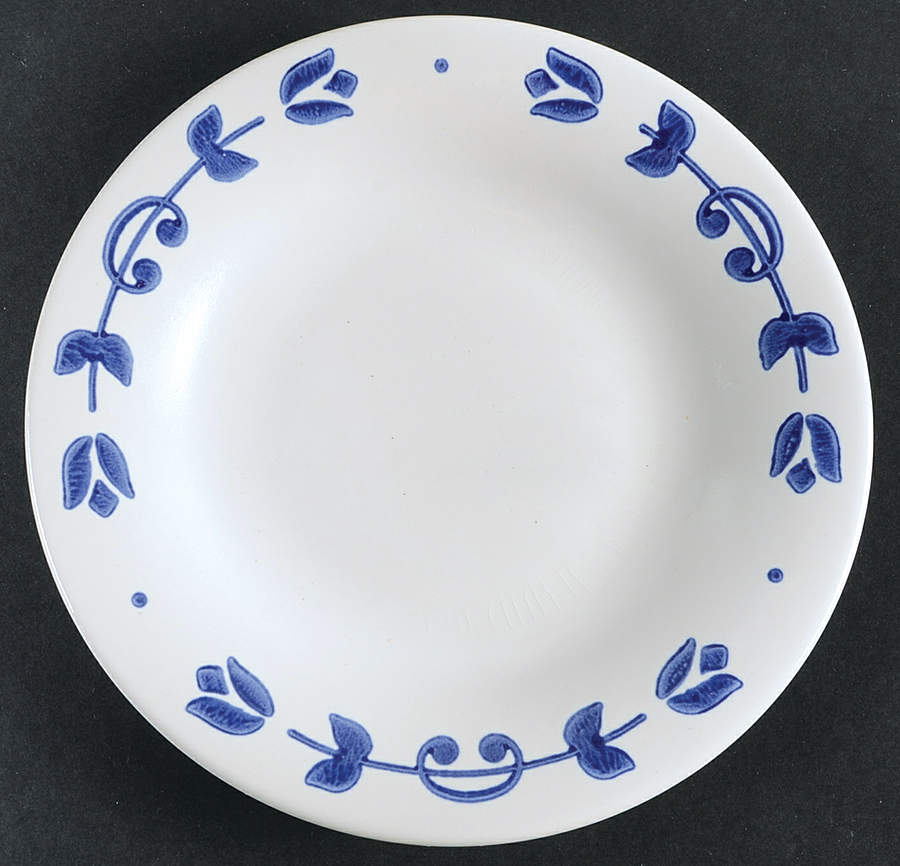 Blue Tulip Salad Plate by Pfaltzgraff-1