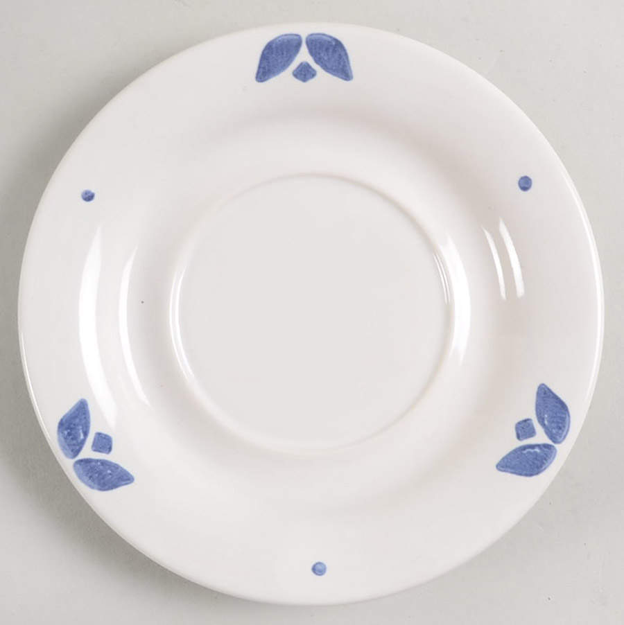 Blue Tulip Saucer by Pfaltzgraff-1