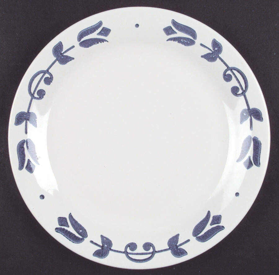 Blue Tulip Dinner Plate by Pfaltzgraff-1