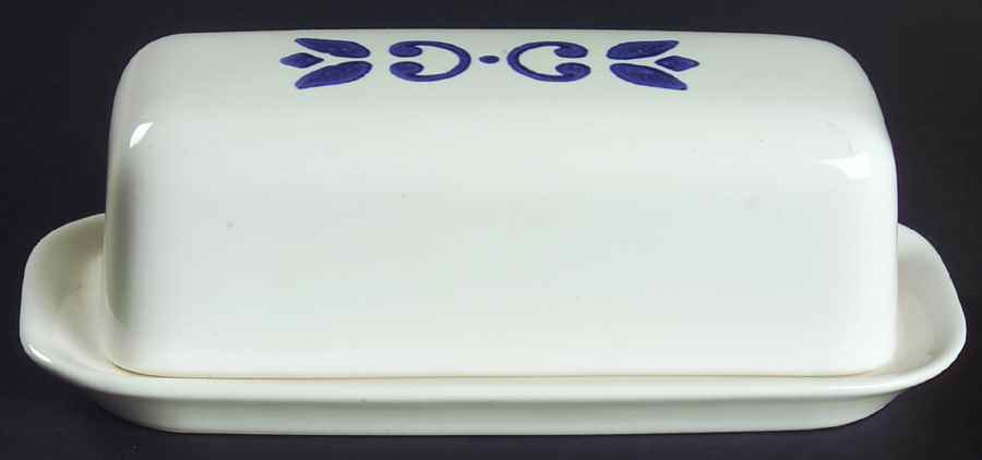 Blue Tulip 1/4 Lb Covered Butter by Pfaltzgraff-1
