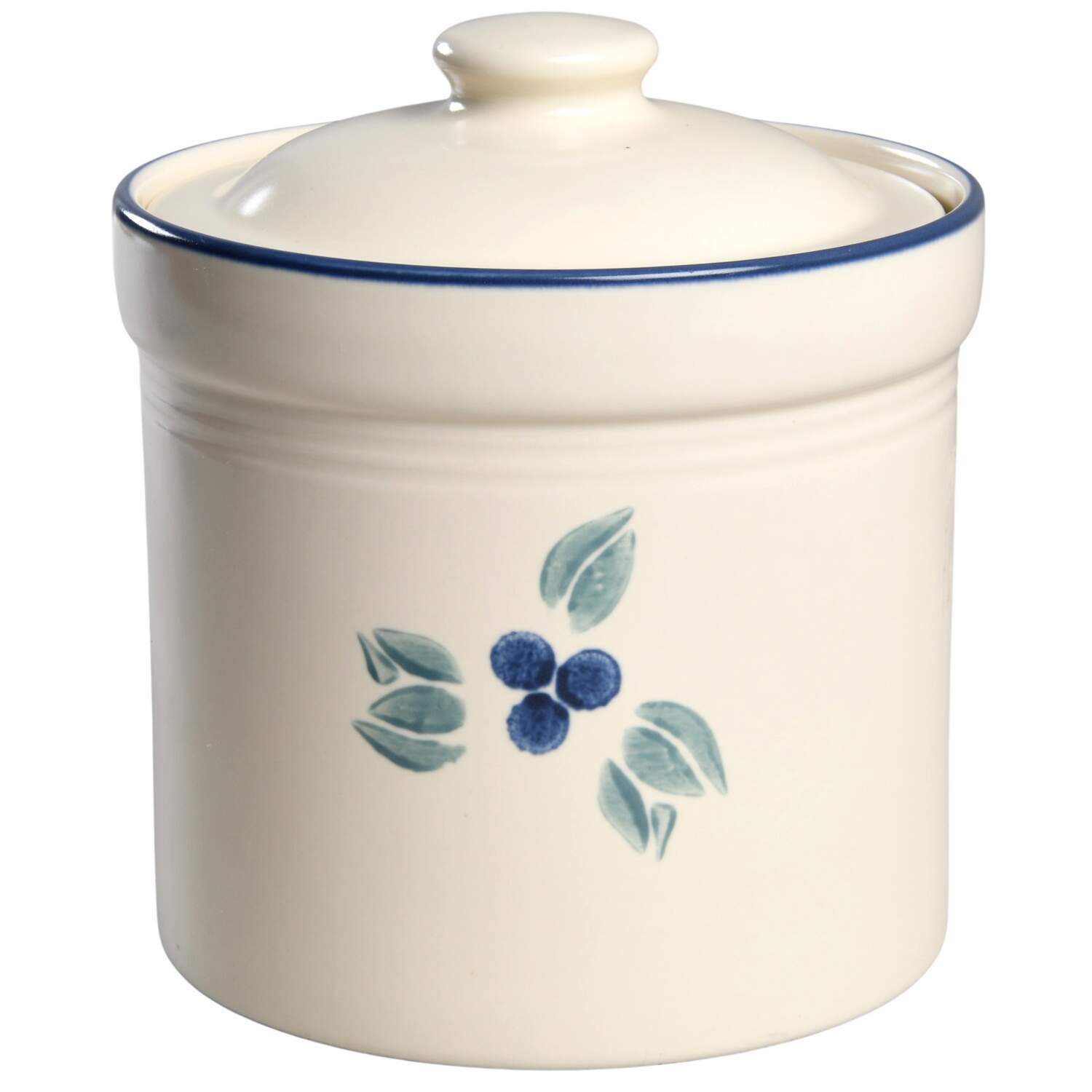 Blueberry Cookie Jar & Lid by Pfaltzgraff-1