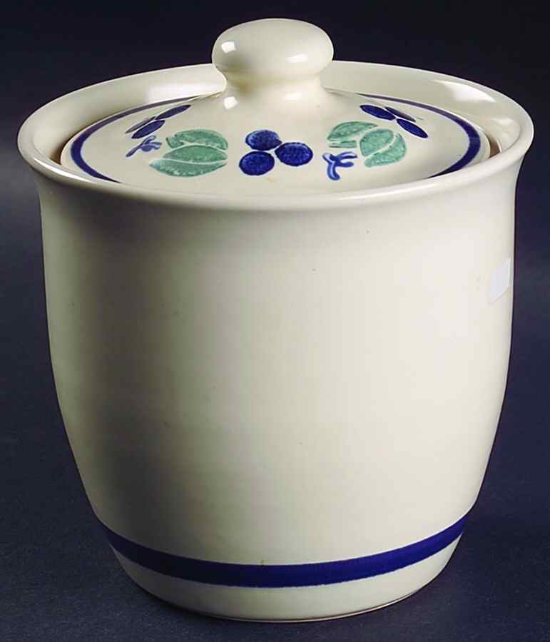 Blueberry Small Canister & Lid by Pfaltzgraff-1