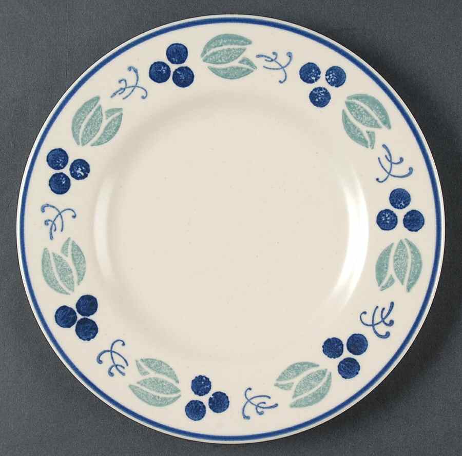 Blueberry Salad Plate by Pfaltzgraff-1