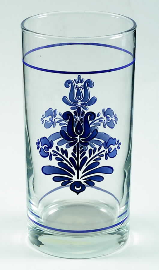 Blue Village 12 Oz Glassware Tumbler by Pfaltzgraff-1