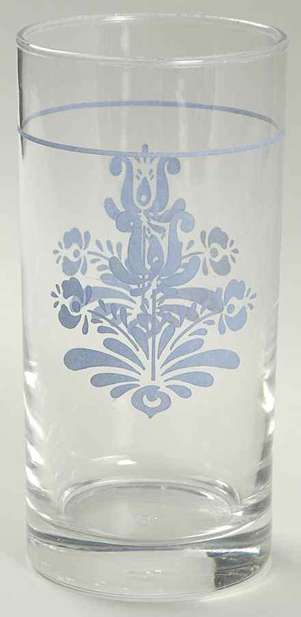 Blue Village 12 Oz Glassware Tumbler by Pfaltzgraff-1