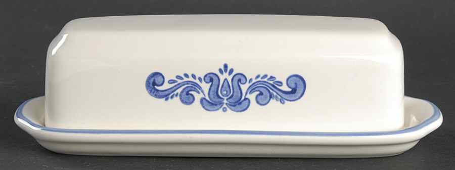 Blue Village 1/4 Lb Covered Butter by Pfaltzgraff-1