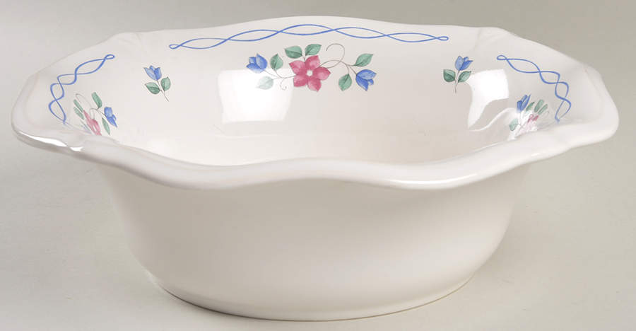 Bonnie Brae Sculpted Serving Bowl by Pfaltzgraff-1