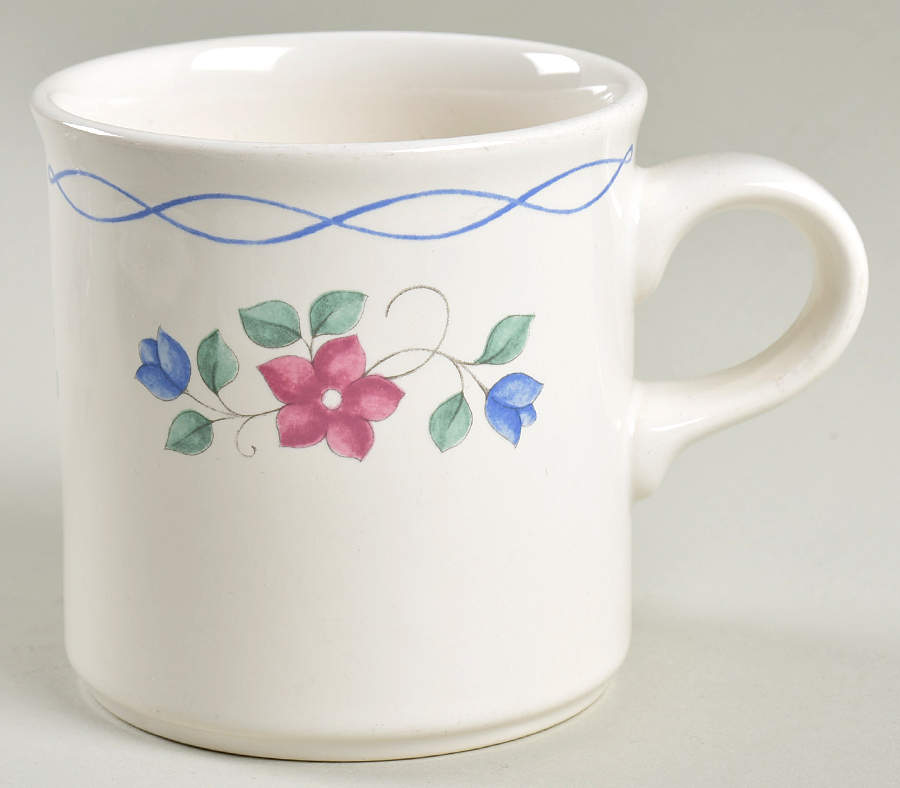 Bonnie Brae Flat Cup by Pfaltzgraff-1