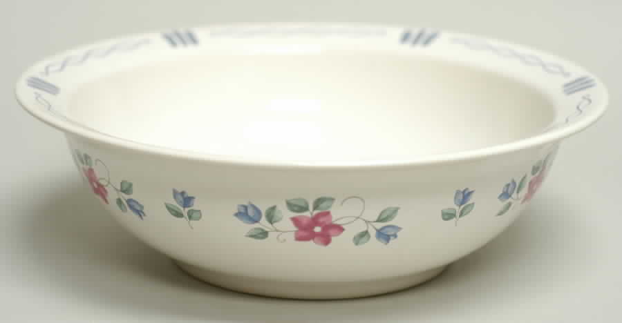 Bonnie Brae 9" Round Vegetable Bowl by Pfaltzgraff-1