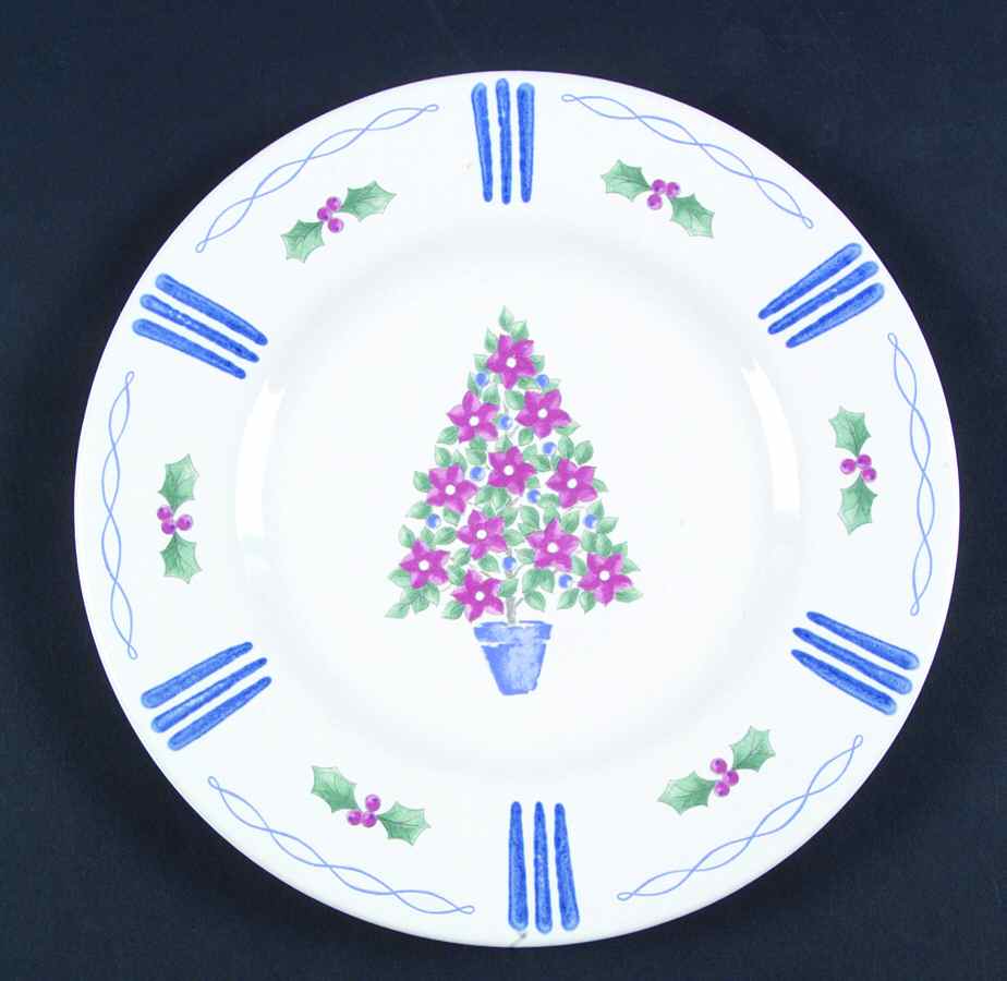 Bonnie Brae Holiday Salad Plate by Pfaltzgraff-1