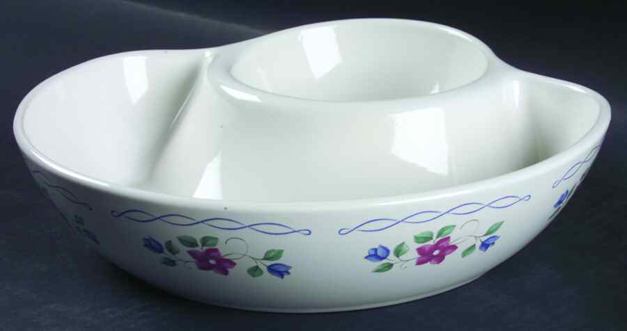 Bonnie Brae 1 Piece Chip & Dip by Pfaltzgraff-1