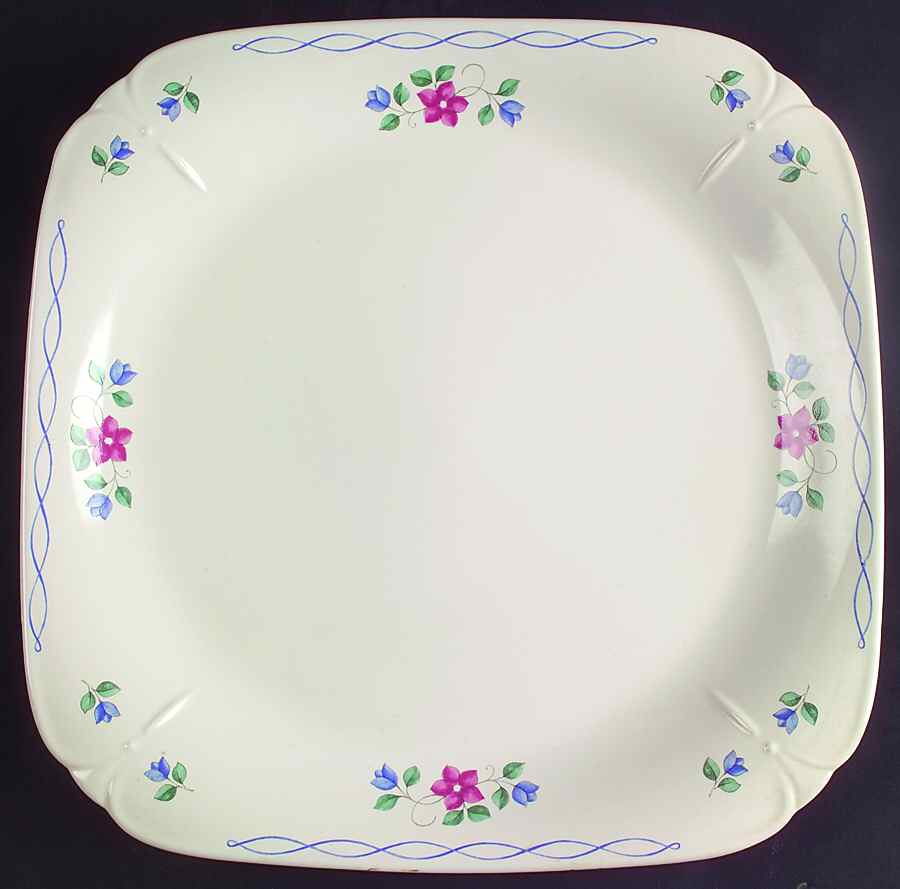 Bonnie Brae 12" Square Serving Platter by Pfaltzgraff-1