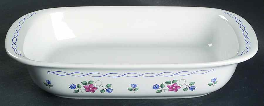 Bonnie Brae 11" Rectangular Baker by Pfaltzgraff-1