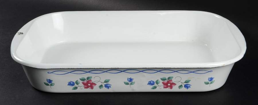 Bonnie Brae 15" Metal Rectangular Baker by Pfaltzgraff-1