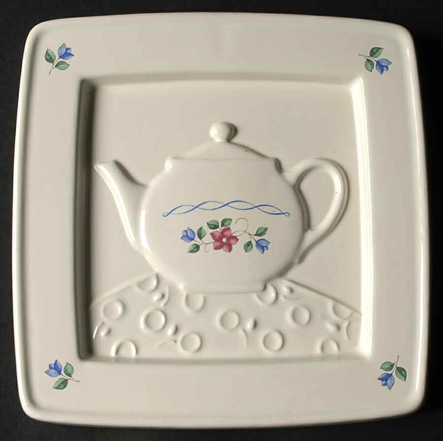 Bonnie Brae Embossed Square Trivet by Pfaltzgraff-1