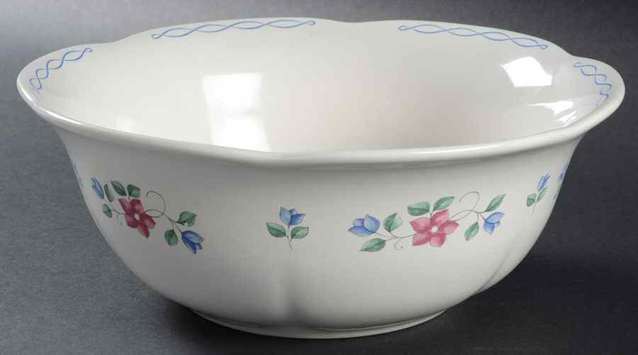 Bonnie Brae Party Bowl by Pfaltzgraff-1