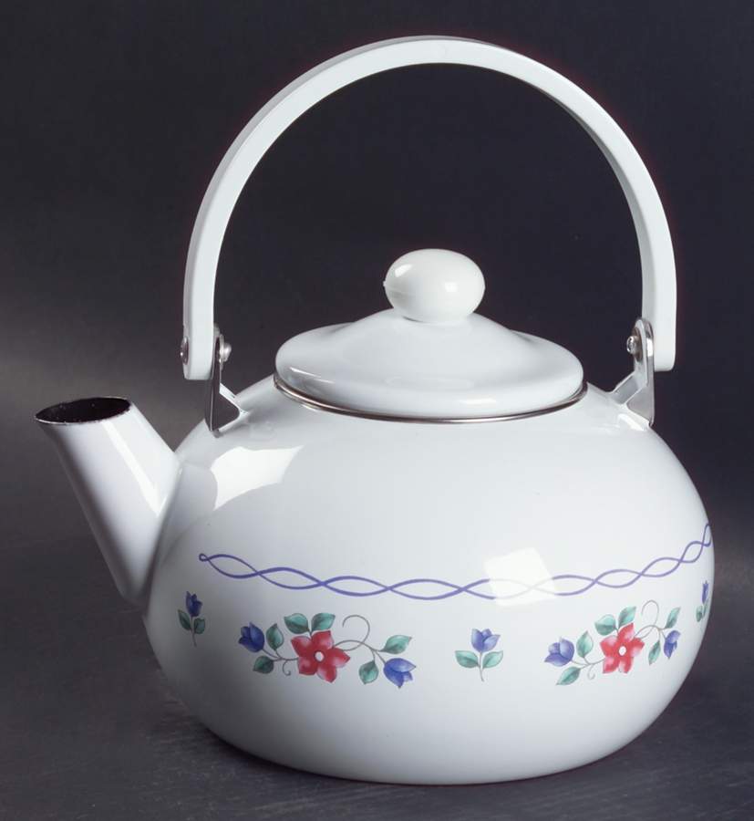 Bonnie Brae Metal Kettle & Lid by Pfaltzgraff-1