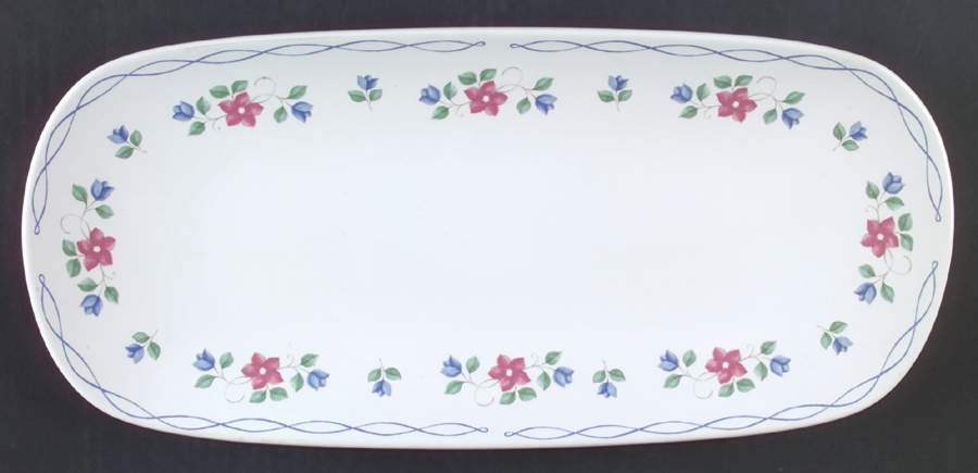 Bonnie Brae 16" Rectangular Serving Platter by Pfaltzgraff-1