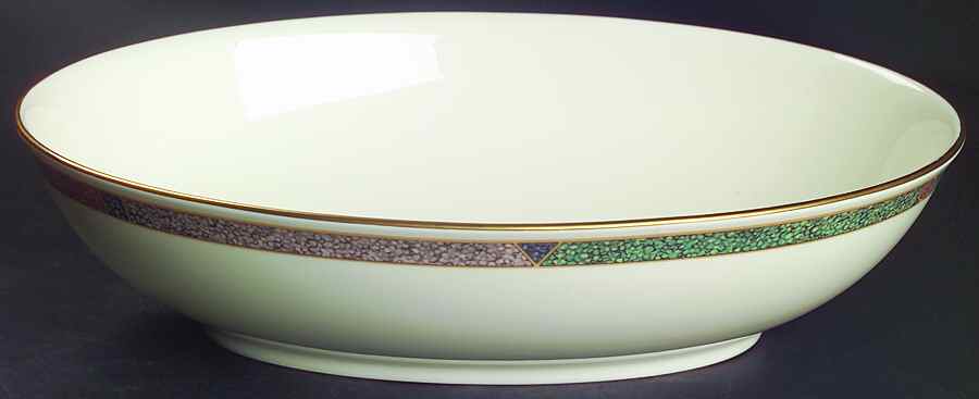 Cabouchon 10" Oval Vegetable Bowl by Pfaltzgraff-1