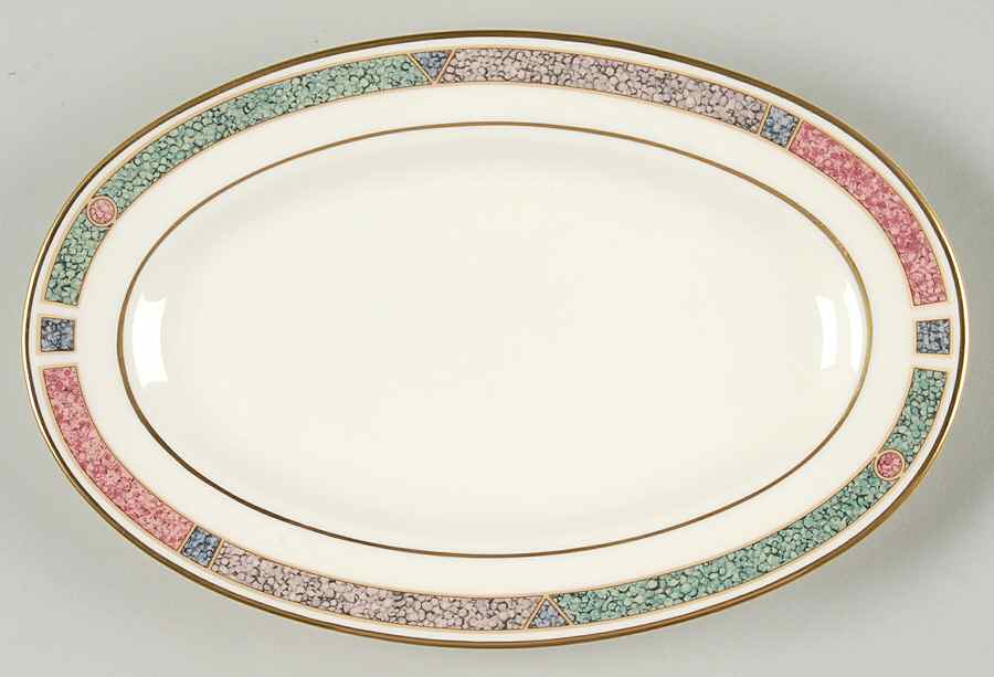 Cabouchon Relish/Butter Tray by Pfaltzgraff-1