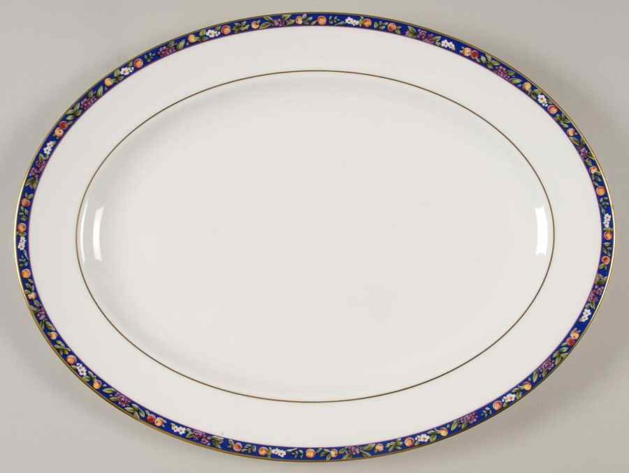 Camden 14" Oval Serving Platter by Pfaltzgraff-1