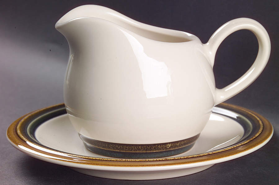 Canyon Ridge Gravy Boat & Underplate by Pfaltzgraff-1