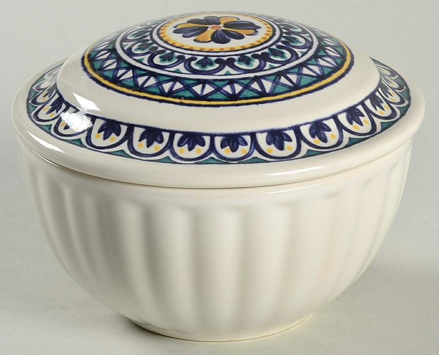 Capistrano Candle Votive & Lid by Pfaltzgraff-1
