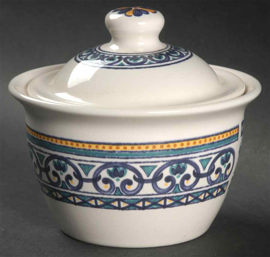 Capistrano Sugar Bowl & Lid by Pfaltzgraff-1