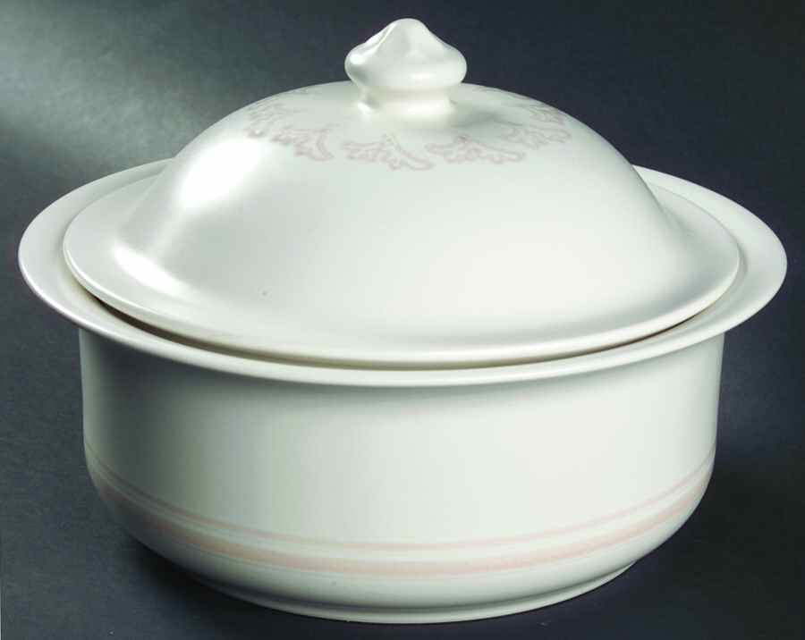 Carrara 2 Qt Round Covered Casserole by Pfaltzgraff-1