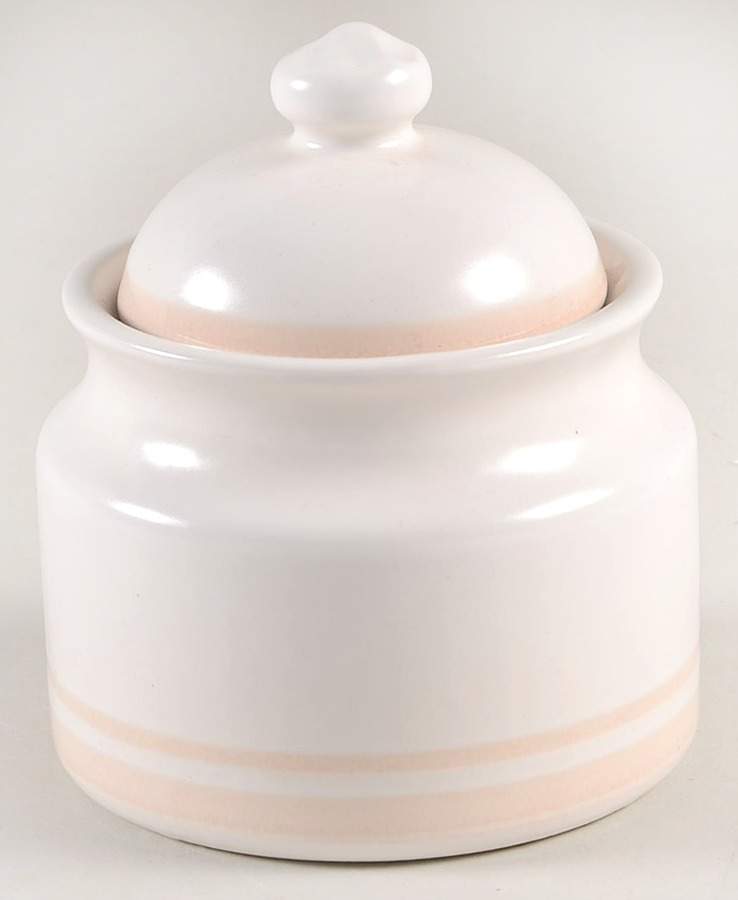 Carrara Sugar Bowl & Lid by Pfaltzgraff-1