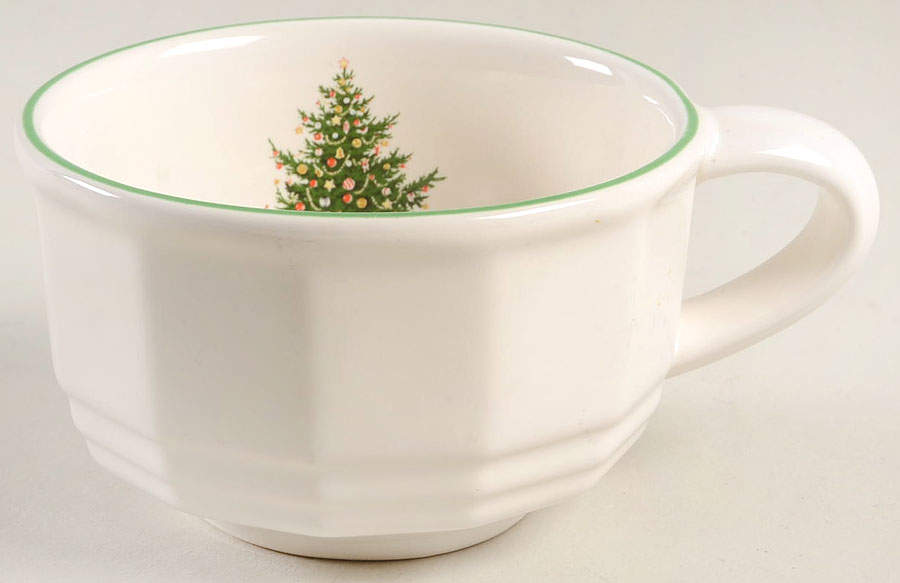 Christmas Heritage Flat Cup by Pfaltzgraff-1