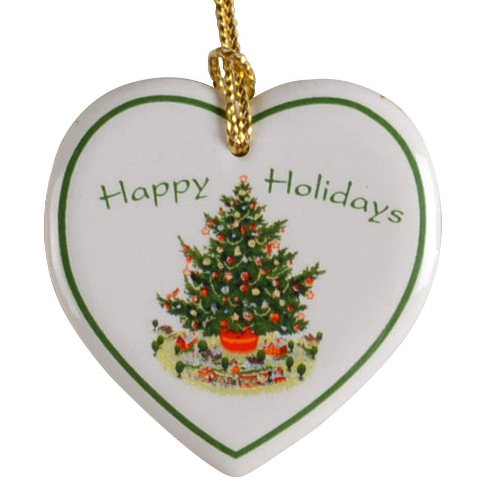 Christmas Heritage Heart Ornament by Pfaltzgraff-1