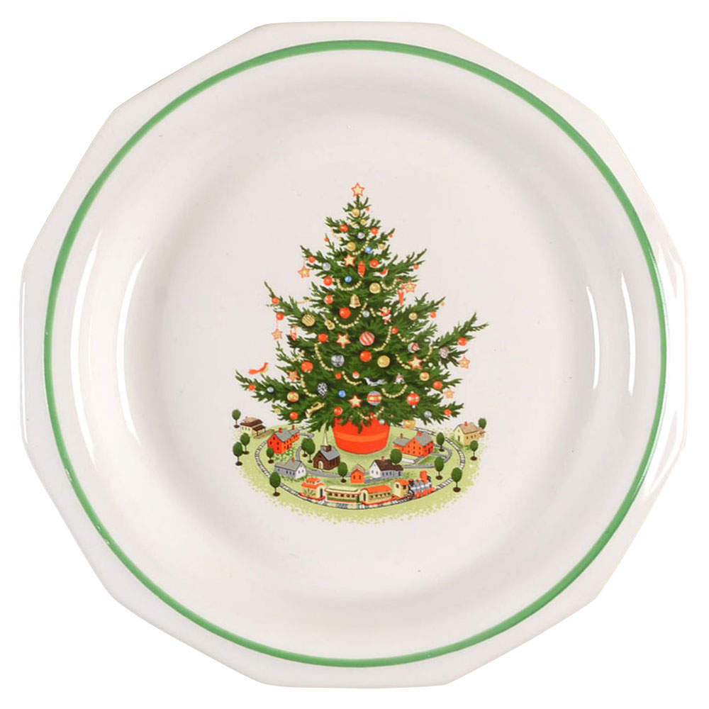 Christmas Heritage Bread & Butter Plate by Pfaltzgraff-1