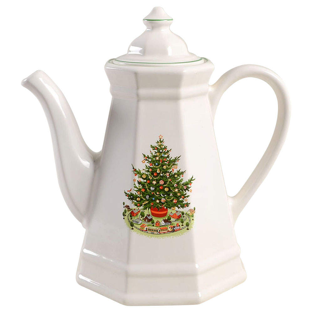 Christmas Heritage Coffee Pot & Lid by Pfaltzgraff-1