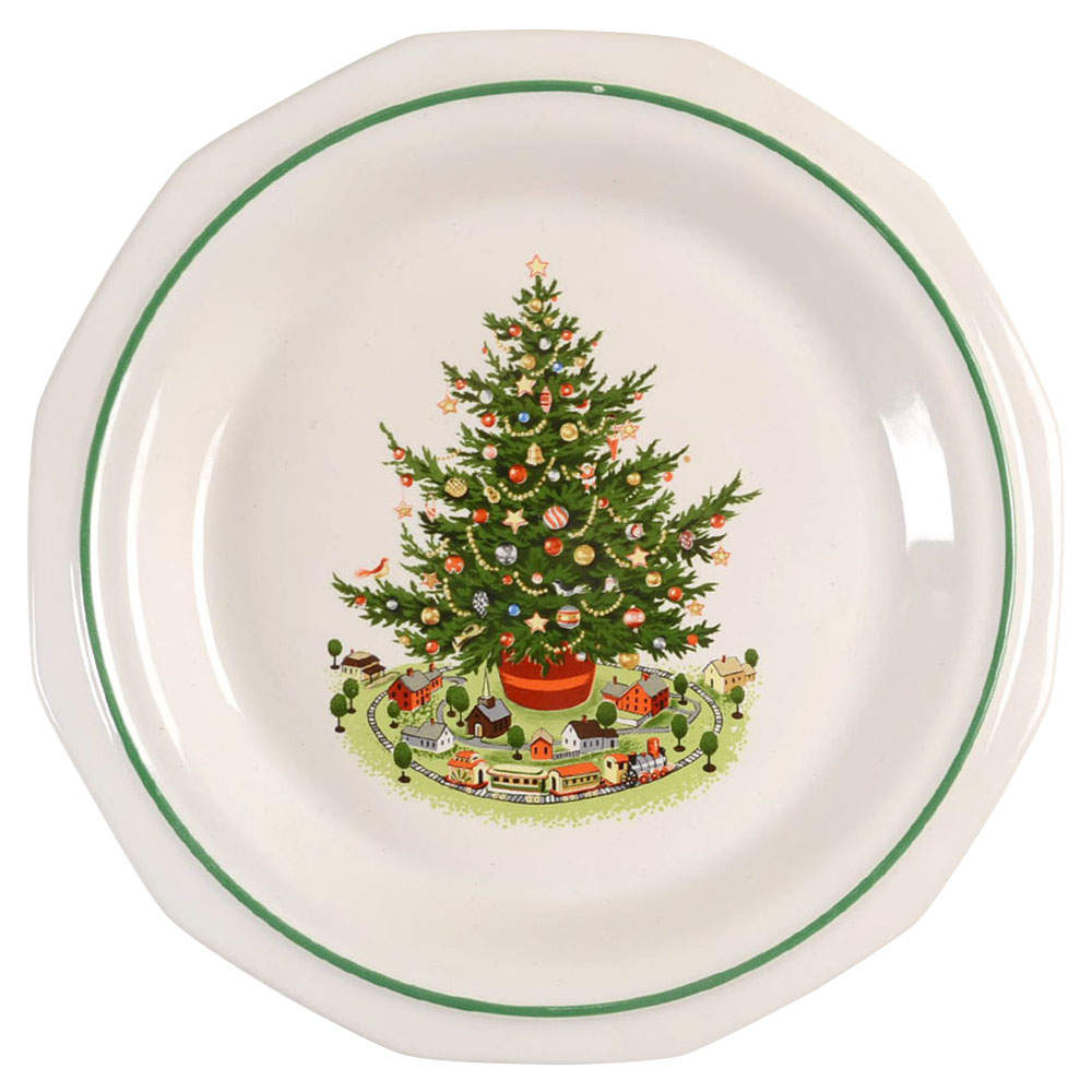Christmas Heritage Luncheon Plate by Pfaltzgraff-1