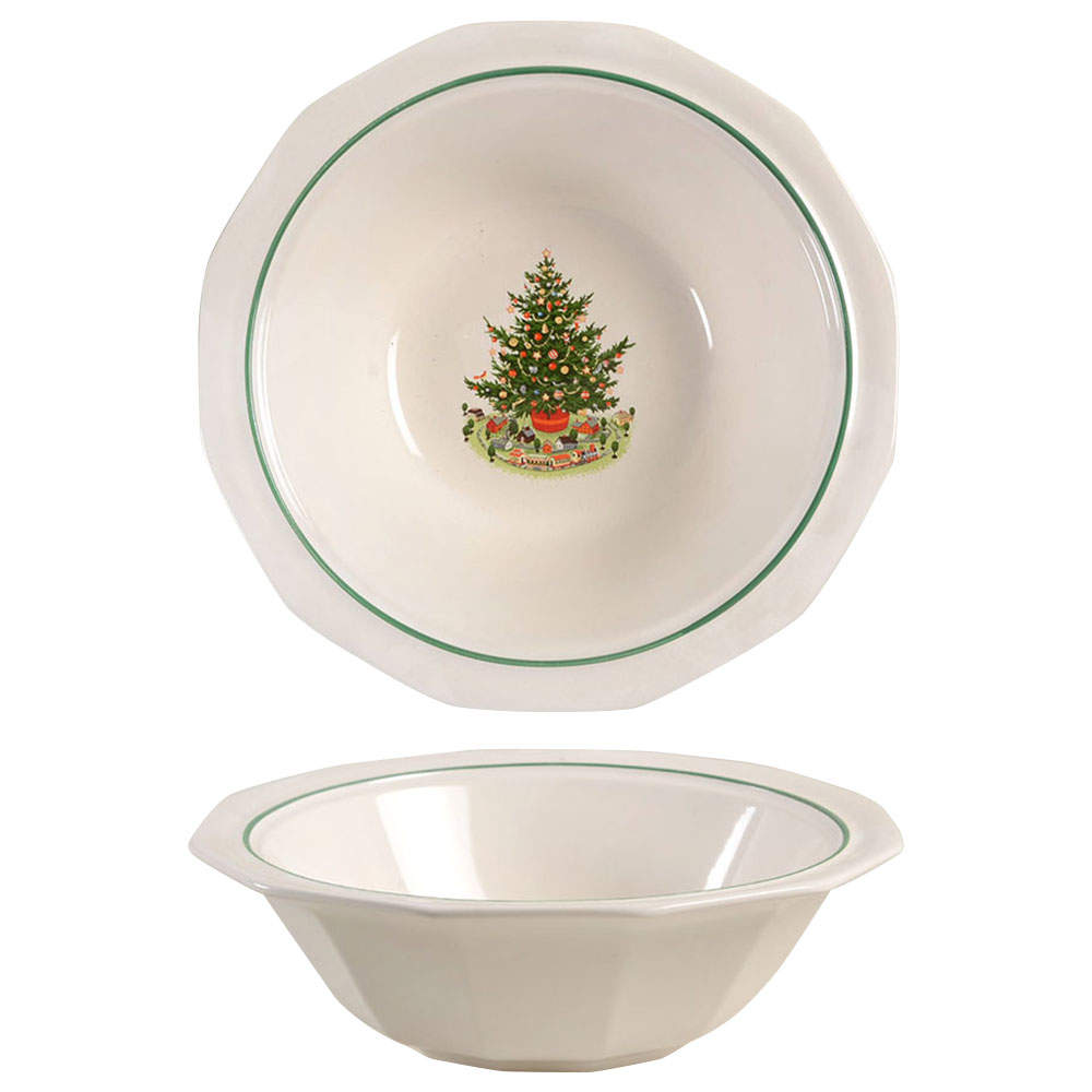Christmas Heritage 9" Round Vegetable Bowl by Pfaltzgraff-1