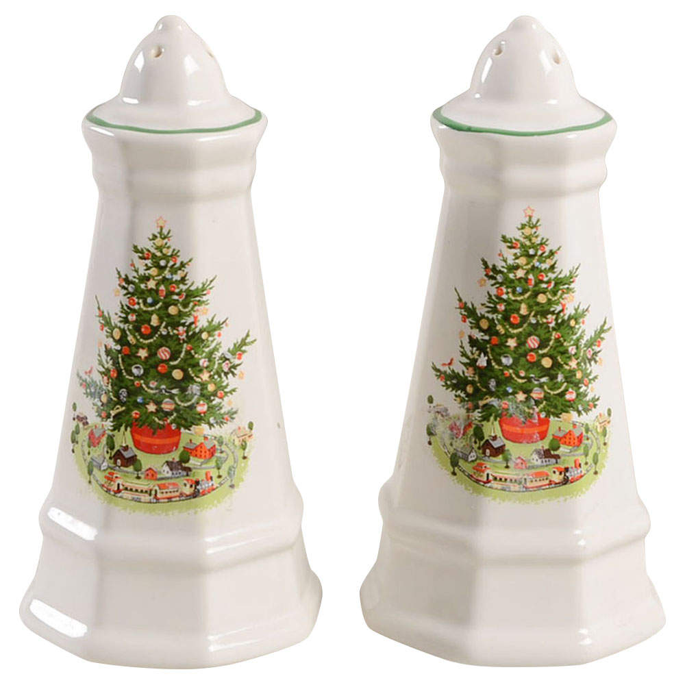 Christmas Heritage Salt & Pepper Set by Pfaltzgraff-1