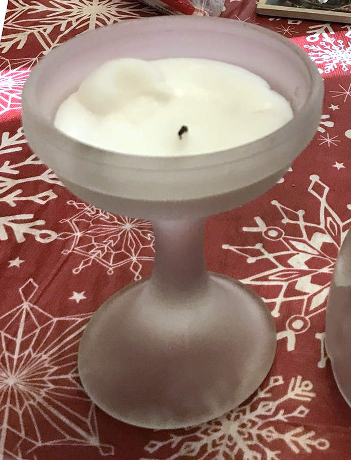 Christmas Heritage Hurricane Votive No Globe by Pfaltzgraff-1