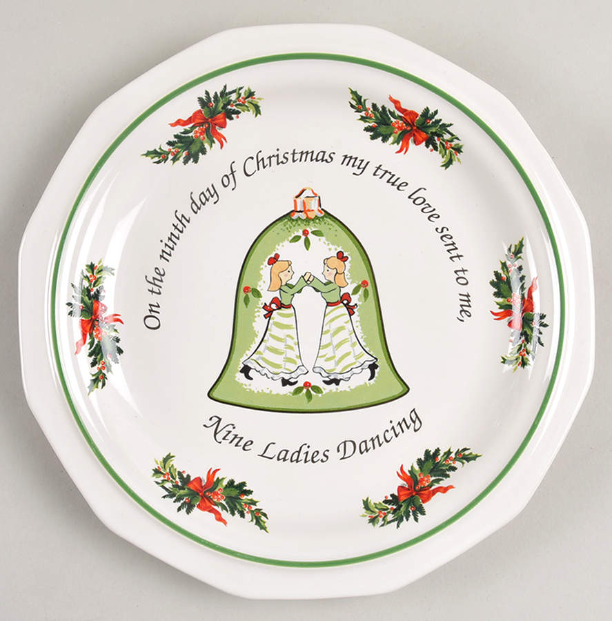 Christmas Heritage Holiday Luncheon Plate by Pfaltzgraff-1