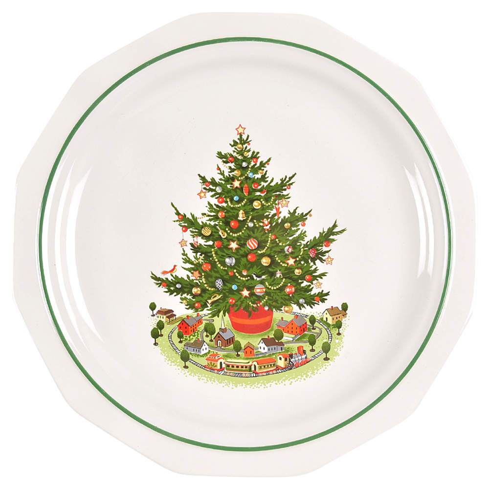 Christmas Heritage Dinner Plate by Pfaltzgraff-1