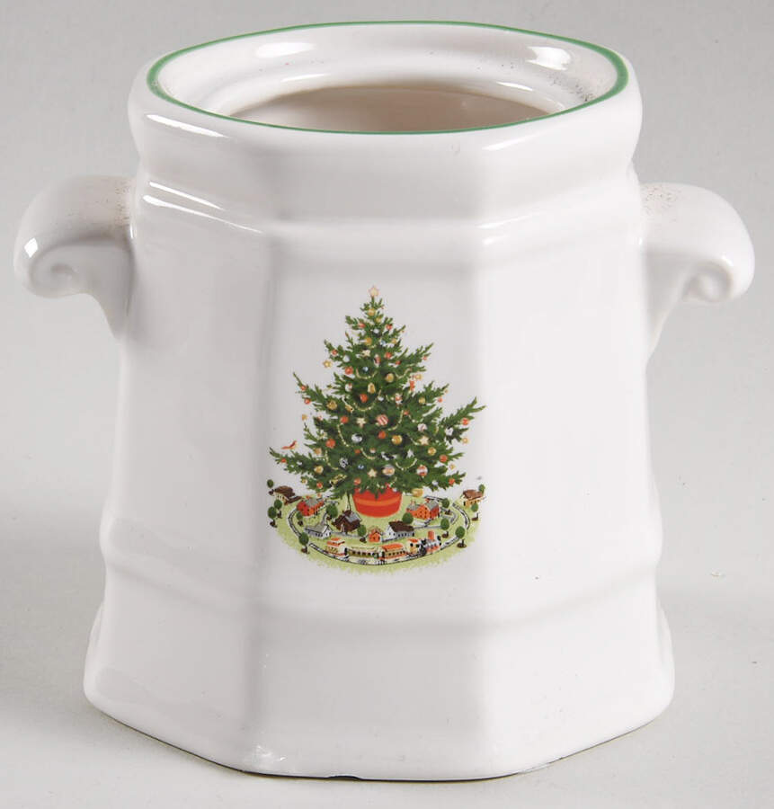 Christmas Heritage Sugar Bowl No Lid by Pfaltzgraff-1